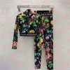 Roupa esportiva ao ar livre Manga longa Curta trajes de pista de ioga apertada de ioga moda moda feminina roupas de treino