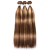 Braziliaanse P4/27 Piano-kleur 100% HUIR HAAR BESPREKENDIE