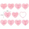 Bakvormen 1set love heart valentines dag koekje schimmel diy paar cartoon koekje plastic snijder 3d mold biscui
