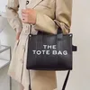 Tote Bag Fashion Letter Borse a tracolla da donna Borsa a tracolla piccola Shopping Bag Ragazze Fashion Totes Grande pelle con 12 colori