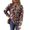 Frauen Hoodies Sweatshirts Sweatshirt Frauen 2023 Herbst Winter Leopard Verkauf Mit Kapuze Druck Fleece LDM201128