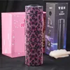 Water Bottles Diamond Thermos Smart Stainless Steel for Girls Portable Vacuum Flasks Coffee Cup 500ml 230104