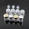 5g loose powder jar with 1/3/12holes 5ml nail powder bottle sifter colver nails glitter container