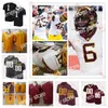 American College Football Wear Custom Minnesota Golden Gophers Football Youth 42 Jack Hawkinson 43 Eli Mau Tyler Stolsky Cody Lindenberg Lucas Finessy Hayden Schw