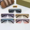 Óculos de sol de grife Óculos de sol de luxo para mulheres e homens Lentes de uma peça Sombreamento de praia Proteção UV Óculos polarizados Presente moderno com caixa muito agradável