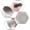 Tiglas Boletas de congelador de armazenamento de silicone com tampas de tampas de tigela portátil Apertanho de potes de lavar de louça à prova de lavar microondas Seguro
