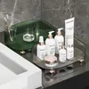 Pudełka do przechowywania biurka klawisze makijażowe miski kosmetyczne organizator łazienki kuchnia akryl akrylowy z budynkiem domowym