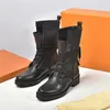 Женские дизайнерские армейские ботинки Metropolis Flat Ranger сочетают в себе гладкую телячью кожу и холст Martin Ankle из телячьей кожи, женские зимние кроссовки с оригинальной коробкой