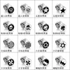 Stud Earrings 1 Piece Titanium Steel Barbell Dumbbell Studs For Men Women Punk Gothic Earings Fashion Ear Jewelry