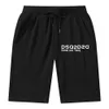 DSQ2 shorts masculinos Tubo reto de letra de algodão respirável impressão de suprimentos de suportes de verão