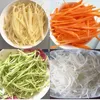220V multifunctionele elektrische aardappelschipsel multifunctionele automatische groentesnijmachine Commerci￫le wortelger Slicer