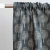 Curtain Nordic Style Cotton Linen Blend Kitchen Short Curtains Farmhouse Blackout Window Valances For Living Room Decoration