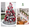 Christmas Decorations Tree Ornament 100CM Skirt Xmas Decor Carpet DIY Year 2023 Navidad Home