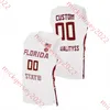 Matthew Cleveland Scottie Barnes Caleb Mills FSU Basketball Jersey Devin Vassell Balsa Koprivica Chandler Jackson Jalen Warley Florida State Seminole Jerseys