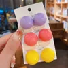 Stud Earrings Candy Colored Pearl Women's Jewelry Cute Big Ball Girls Party Fashion Design Exaggerated