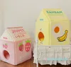 2023 fashion cats Beds Strawberry Milk Banana Milk Cat Bed Cat House