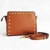 Luxury Crosebody Designer Wallets Leather Cross Body bag for Women Coin Purses Trapeze Rivet Shoulder Shopping Handbags