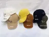 Vinterbollmössor för herrkvinnor Designer Cashmere Baseball Cap med bokstäver Fashion Street Hat Beanies Warm Furry Hats Multi Colors