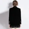 ファッション女性スーツデザイナーの服ブレザーフルレタースプリング新しいリリーストップスA12