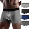 Underpants WENYUJH 4pcs Fashion Underwear Men Boxers Hommes Costome Men's Breathbale Cotton Comfortable Modal Sexy Boxer Set