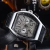 Montres de luxe pour hommes, forme ovale, squelette, styliste de mode militaire, montre-bracelet de sport, cadeaux orologio di lusso Montre de luxe2967