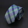Bow Ties 30 Styles Men's Jacquard Striped Solid Color Necktie 6cm Slim Narrow Suit Shirt Accessory Daily Wear Cravat Wedding Party Gift