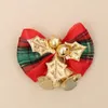 زينة عيد الميلاد 10pcs Bowknot Tree Decoration عيد الميلاد جرس الحزب حديقة الزفاف هدايا Navidad Noel ديكور