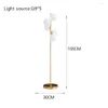 Floor Lamps Modern LED Living Room Bedside Lights Nordic Bedroom Glass Ball Standing Lamp Luminaire Home Decor Lighting Fixtures