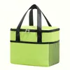 Dinnerware Sets Portable Insulated Lunch Bag Canvas Thermal Cooler Tote High Capacity Container Picnic For Men Women Kids Travel Bento