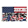 New Arrival 3x5 FT Flaga Dnia Niepodległości 4 lipca Banner Dekoracje Poliester USA Pamiątkowy Na Zewnątrz American Holiday Znak z Dwoma Mosiężnymi Przelotkami