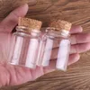 Storage Bottles 24 Pieces 60ml 2OZ Glass With Cork Stopper Spice Container Candy Jars Vials DIY Craft For Wedding Gift