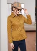 Classic new design women fashion cotton padded short jacket slim fit style coat with pocket B19551F290 size S-XXXL