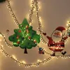 Lampes solaires LED guirlande lumineuse 5M 250LED 10M 500LED colorées 8 Modes en plein air fée vacances fête de noël guirlandes pelouse jardin lumières étanche