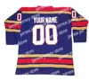 Хоккей в колледже носит THR Custom Hockey Jersey Size XXS S-XXXL 4XL XXXXL 5XL 6XL Канзас-Сити Скауты Индивидуальный хоккейный свитер