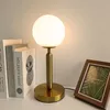 Bordslampor glas bolllampa lyxigt vardagsrum kontor sovrum sovrum ljus natt postmodern läsning hem dekorativ