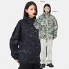 Vestes d'extérieur Hoodies Camouflage Tactique Polaire Vestes Hommes Hiver Épaissir Chaud Plusieurs Poches Parkas À Capuche En Plein Air Combat Militaire Manteaux Unisexe 0104