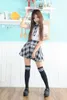 Completi di abbigliamento Abito JK giapponese con cravatta Uniforme scolastica donna Camicia bianca alta Anime Costumi Cosplay Gonna a pieghe per ragazze studentesse