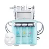 Upgrade 6 in 1 Home Beauty Instrument H2-O2 Hydro Dermabrasion RF Bio-lifting Spa Facial Beauty Machine