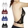 Camisoles Tanks Femmes Lace Bras Tops Top de bralette confortable Couleur solide sous-vêtements sexy Vest de linge sans fil féminin Bra sans couture