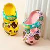 Slipper Kids Summer Slippers Meninos Sandálias Meninas Bear sapatos de desenho animado Baby Garden Shoe Eva mulas Sapatos infantis de praia 4-12 anos Crianças Tamancos T230104