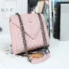 Mode frauen lässige Brieftaschen Messenger Bag Frauen Cross Body kette Handtasche Satchel Geldbörse Grau Kosmetik Taschen Fashions Bags243N