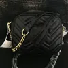 Marmont schoudertassen vrouwen goudketen crossbody tas handtassen portemonnee hoogwaardige vrouwelijke berichttas #m17322581