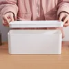 Storage Boxes Cable Box Power Strip Wire Case Anti Dust Charger Socket Organizer