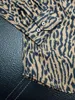 Мужские повседневные рубашки леопардовый рисунок мужское платье хлопковое принт с длинным рукавом Camisas Masculina Slim Fit Mens Business 1910296