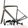 T1000 New Color Disc Brake Carbon Sl7 Frames Road Bicycle Frameset With Handlebar Custom painting 30 Colors DPD UPS
