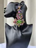 Dange oorbellen metaal Rhinestone geometrische home party mode dames glanzende statement sieraden groothandel