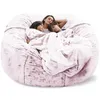 Fodere per sedie Copridivano pigro Multi colori Bean Bag Lettino anti-sbiadimento Divano a sbuffo monoposto Fodera antipolvere