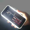 Selfie Light Telefon dla iPhone 12 Pro 13 Pro Max Xs Max 11 z światłami Flash luksus dla iPhone'a 7 8 11 Cover