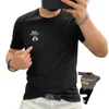 Camisetas masculinas Designer Spirit Spirit Young Man Homem de manga curta Buda LUZ LUZ LUZ NOVOS MOMOS EUROPEDORES DROCH HOT CLOGON Half Slim Fit T-shirt WGJM