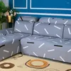 Chaise Couvre Simple Solide Couleur Élastique Couverture Tissu Canapé Coussin Combinaison Ensemble En Gros Ventes Directes D'usine